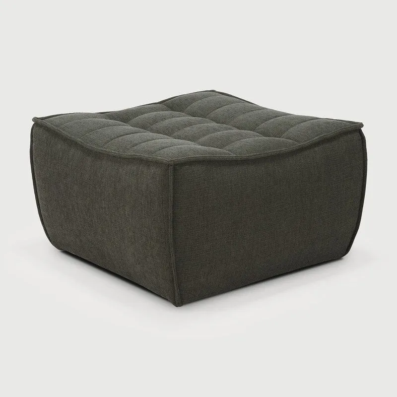 Ethnicraft Repose-pieds N701 - Tissu Éco