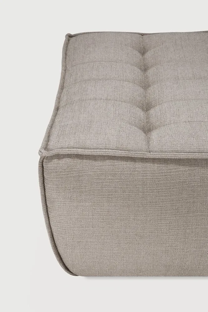 Ethnicraft Repose-pieds N701 - Tissu Éco