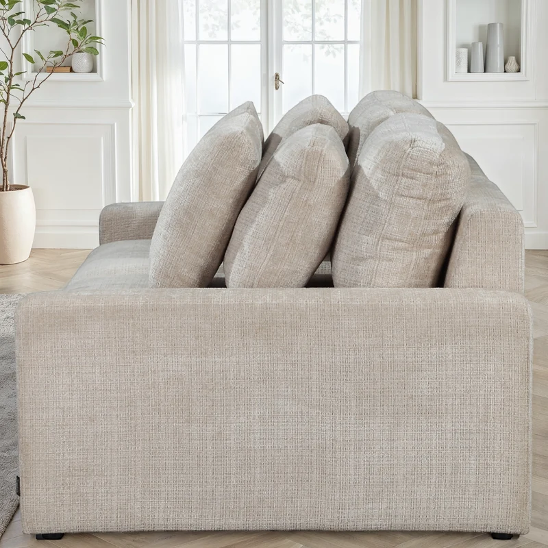 Canapé en tissu, H82CM - VITO