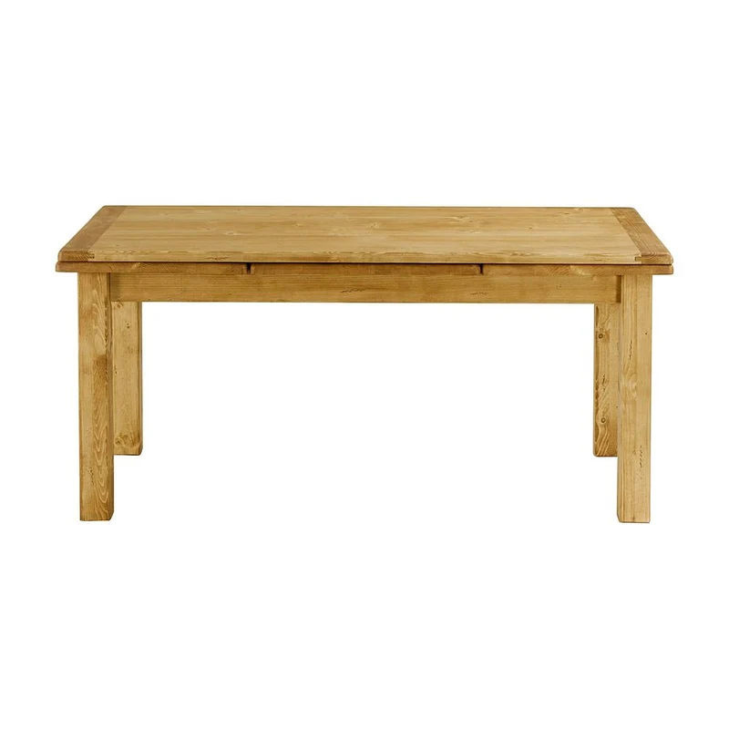 Table repas 160-260 cm avec 2 allonges 50cm en épicéa massif huilé miel | OREGON