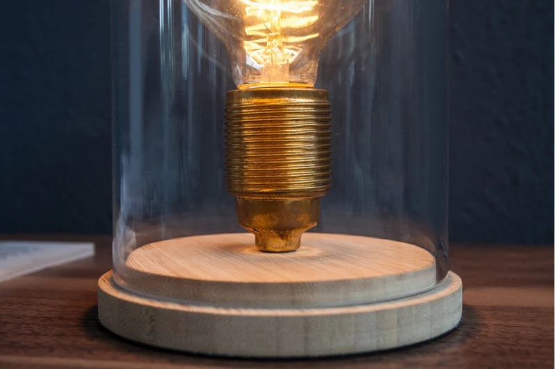 Lampe de table industrielle EDISON Lampe de table ampoule 22cm