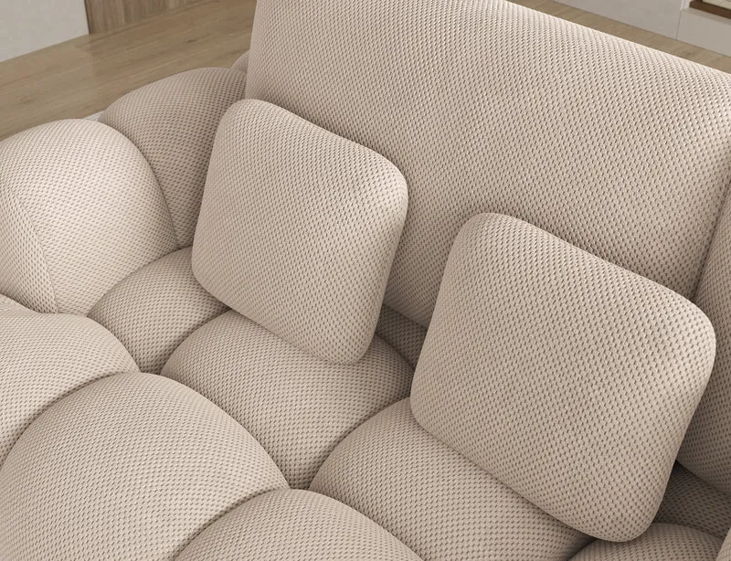 Canapé d'angle convertible design AUBER avec coffre de rangement