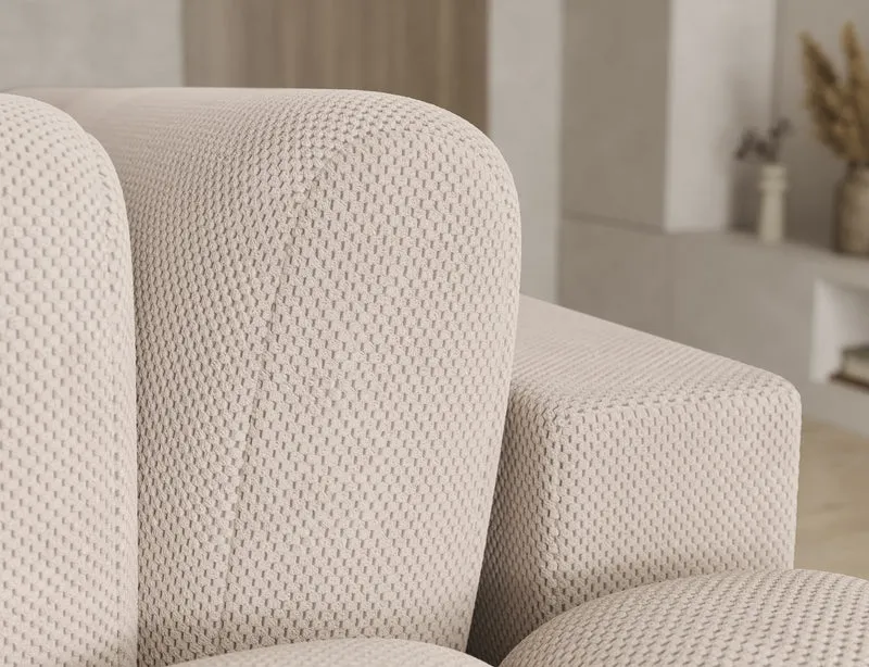 Canapé d'angle convertible design AUBER avec coffre de rangement