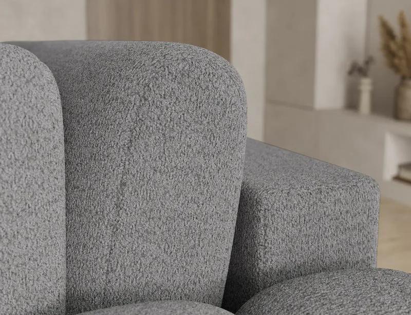 Canapé d'angle convertible design AUBER avec coffre de rangement