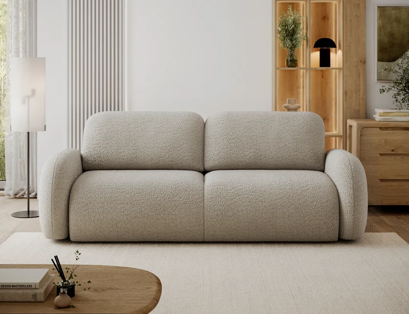 Canapé convertible design CADET avec coffre de rangement