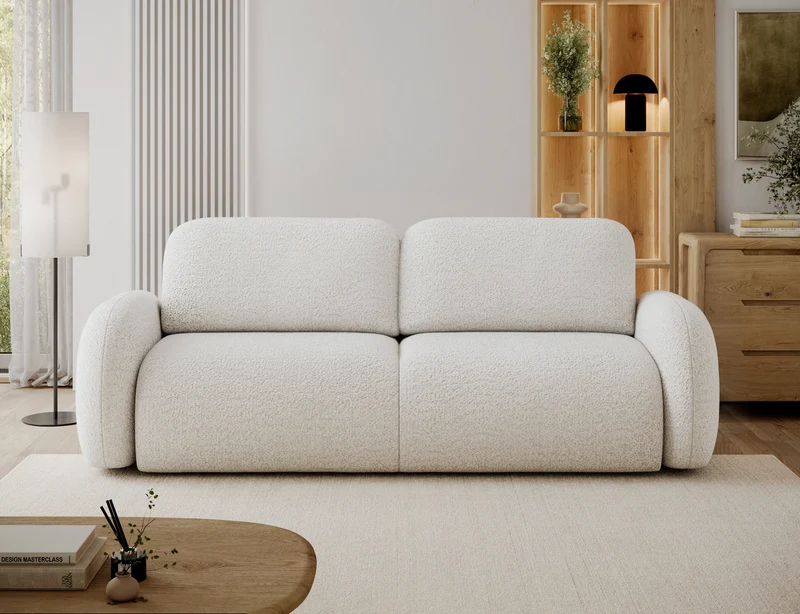 Canapé convertible design CADET avec coffre de rangement