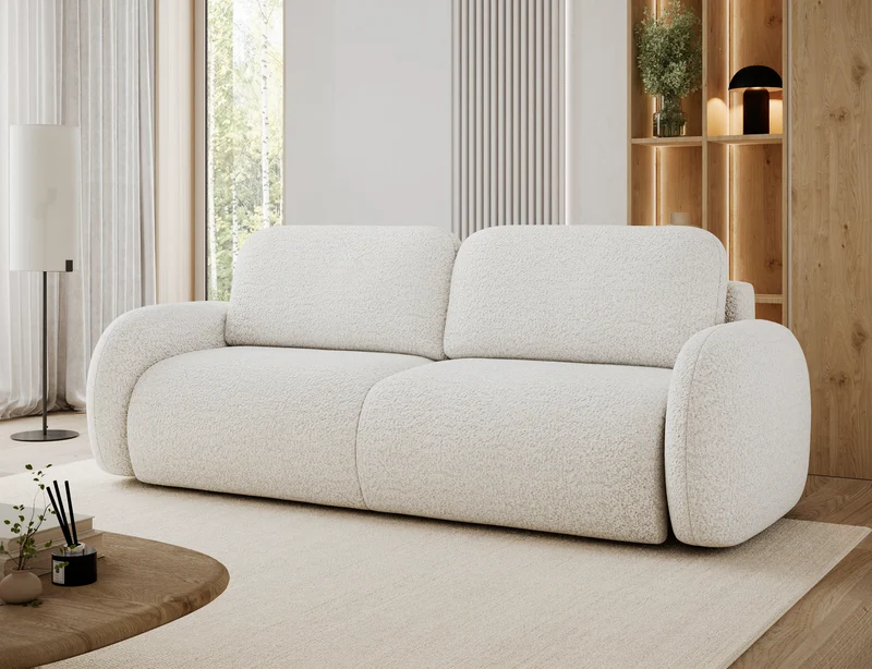 Canapé convertible design CADET avec coffre de rangement