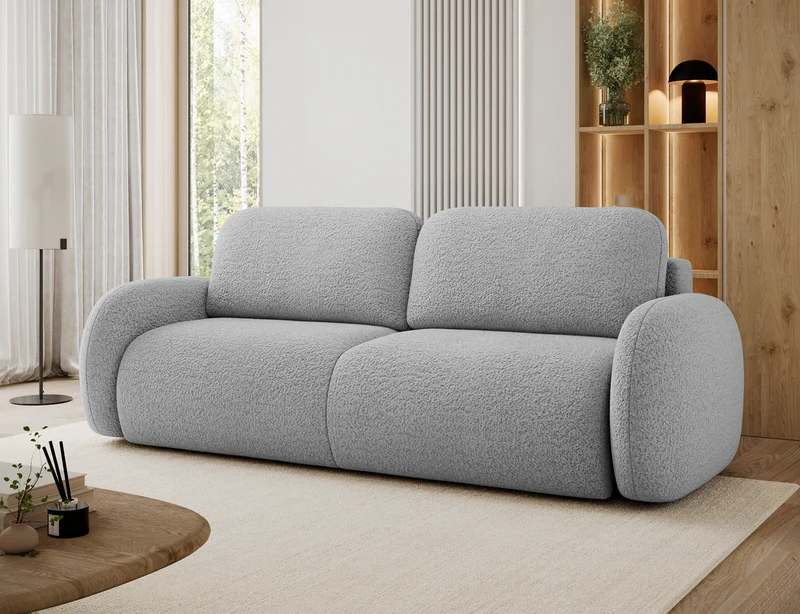 Canapé convertible design CADET avec coffre de rangement