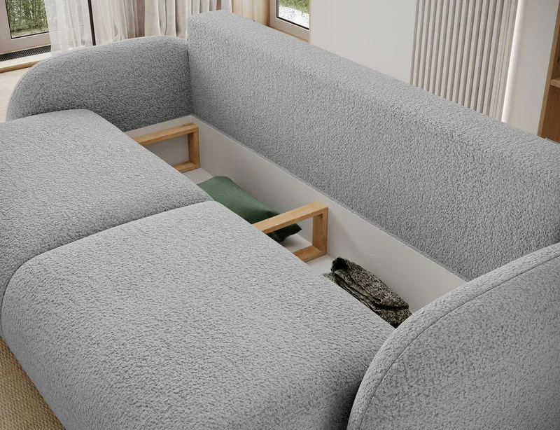Canapé convertible design CADET avec coffre de rangement