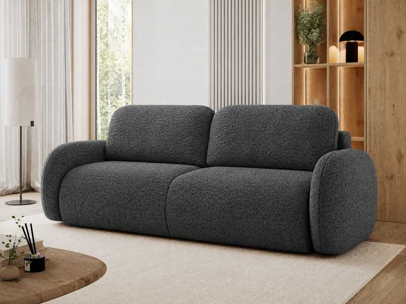 Canapé convertible design CADET avec coffre de rangement