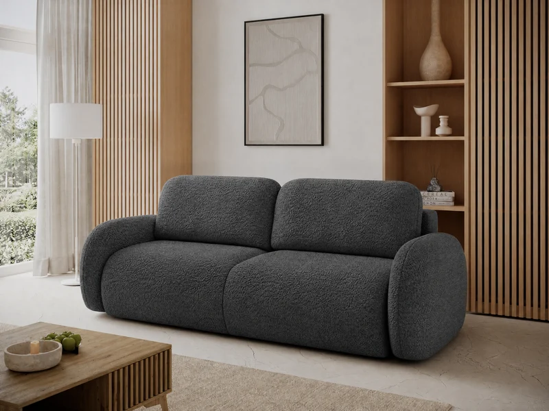 Canapé convertible design CADET avec coffre de rangement