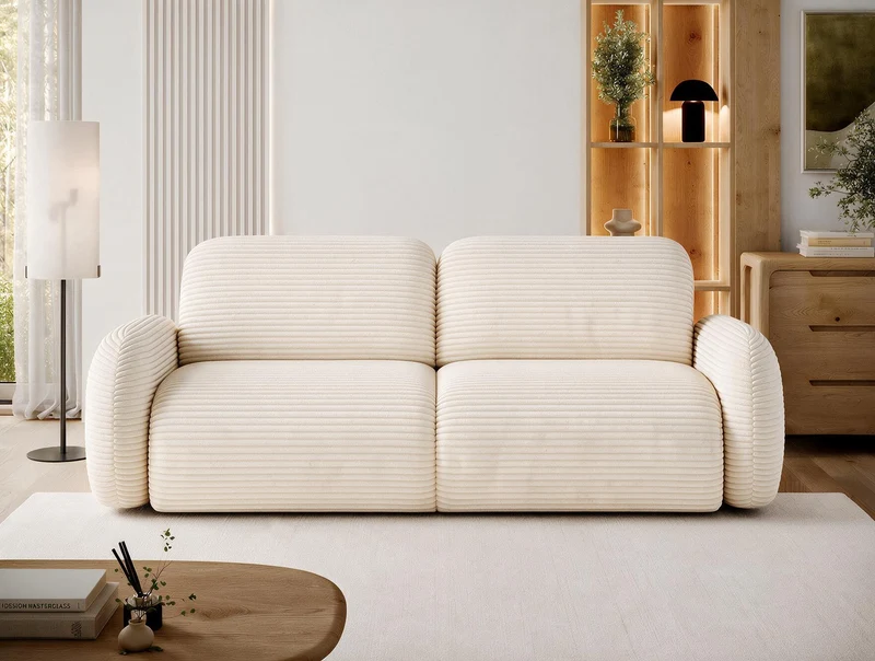 Canapé convertible design CADET avec coffre de rangement