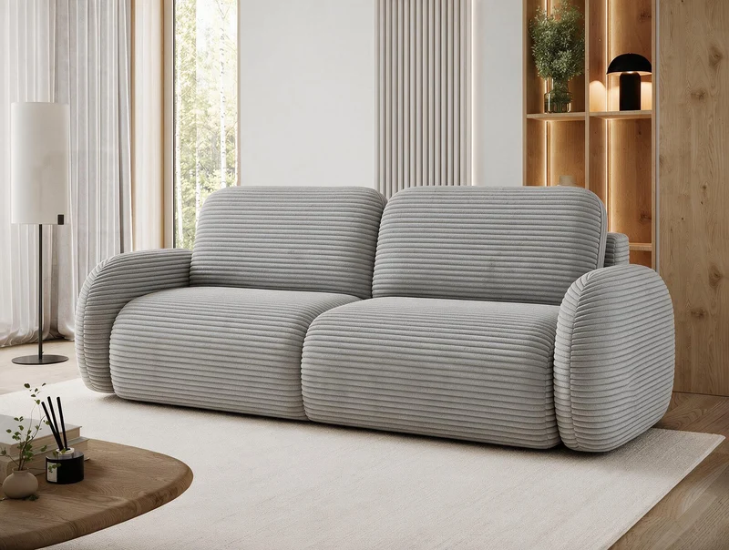 Canapé convertible design CADET avec coffre de rangement