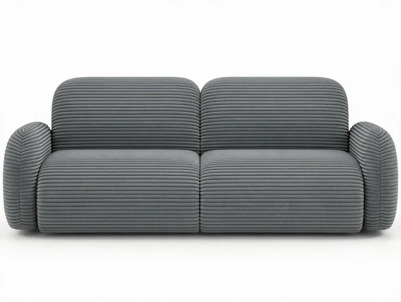 Canapé convertible design CADET avec coffre de rangement