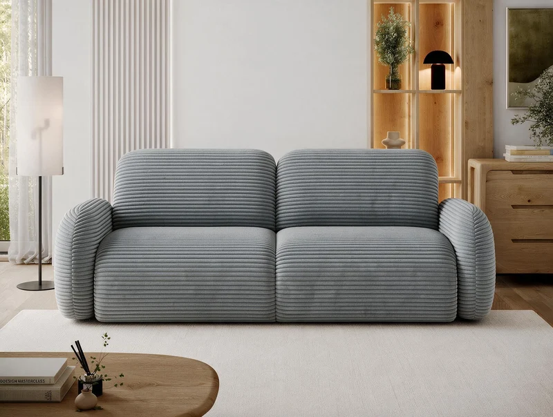 Canapé convertible design CADET avec coffre de rangement