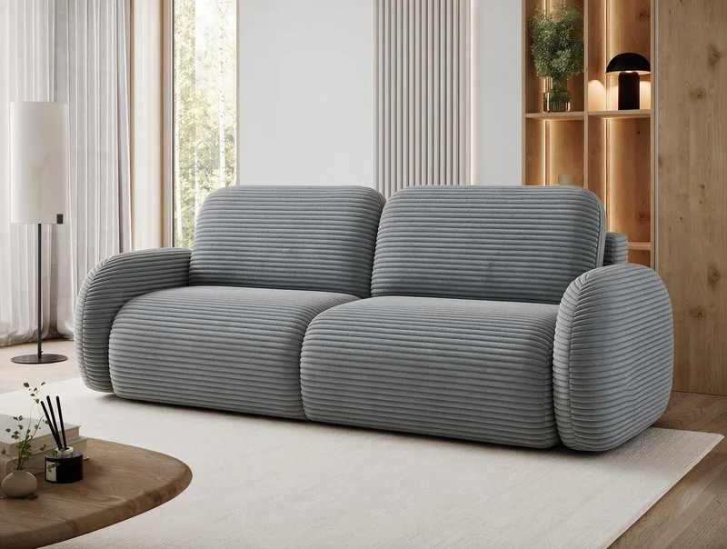 Canapé convertible design CADET avec coffre de rangement