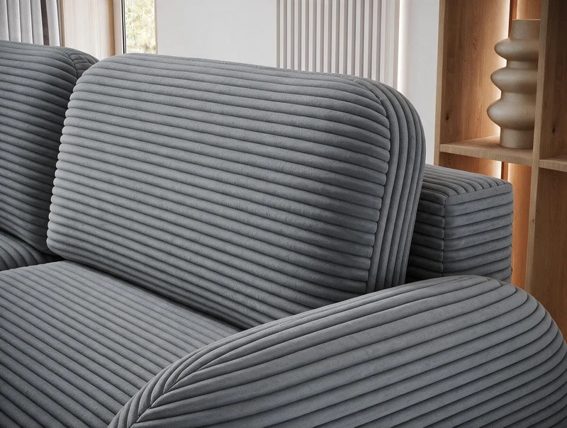 Canapé convertible design CADET avec coffre de rangement