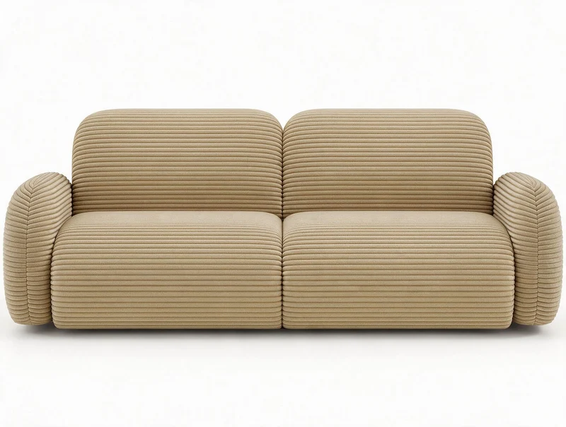 Canapé convertible design CADET avec coffre de rangement
