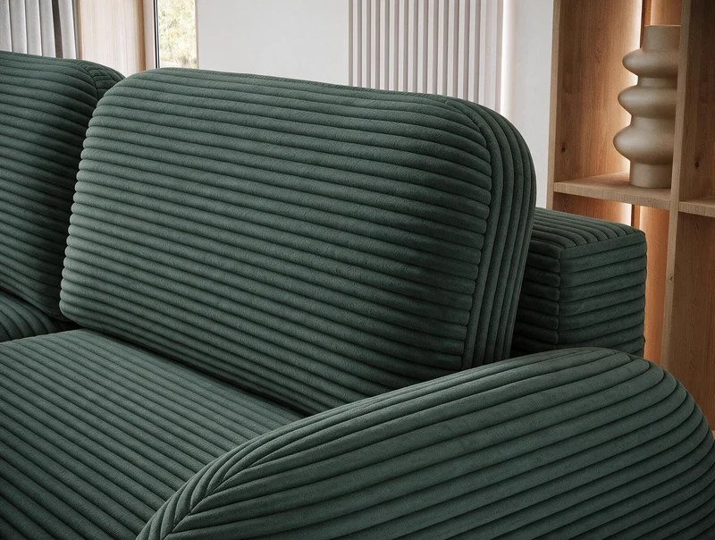 Canapé convertible design CADET avec coffre de rangement