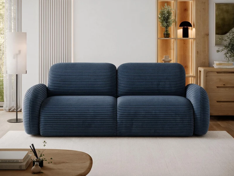 Canapé convertible design CADET avec coffre de rangement