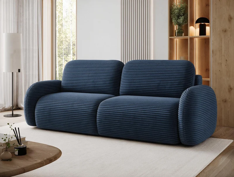 Canapé convertible design CADET avec coffre de rangement