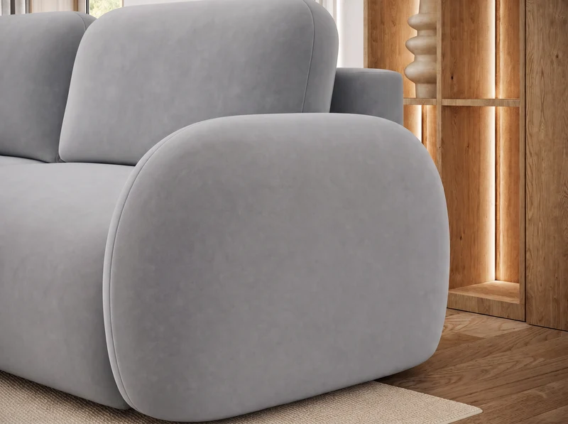 Canapé convertible design CADET avec coffre de rangement