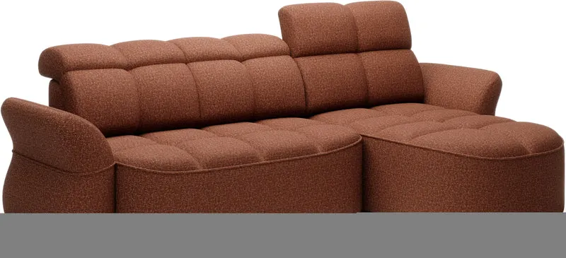 Canapé d'angle convertible électrique design DROUOT avec coffre de rangement