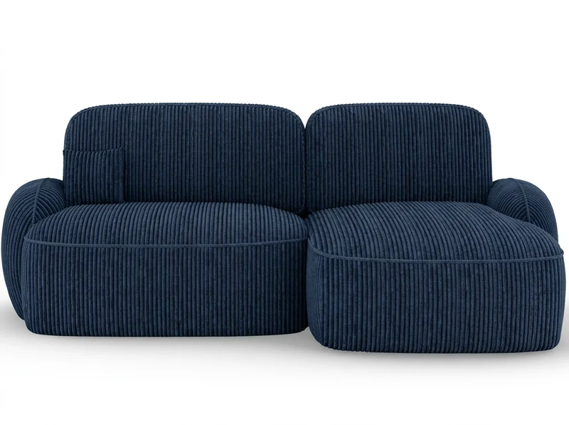 Canapé d'angle convertible design MIRABEAU avec coffre de rangement
