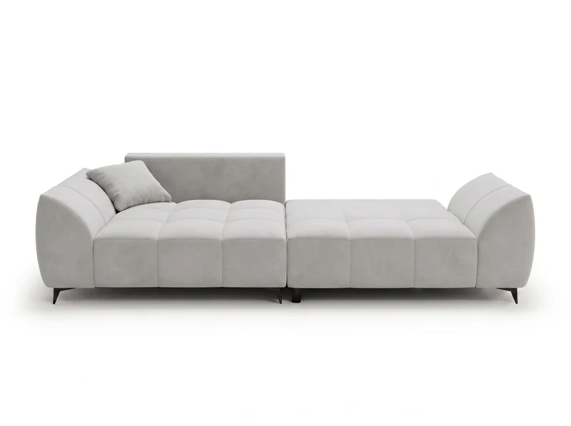 Canapé d’angle convertible design BATIGNOLLES avec coffre de rangement