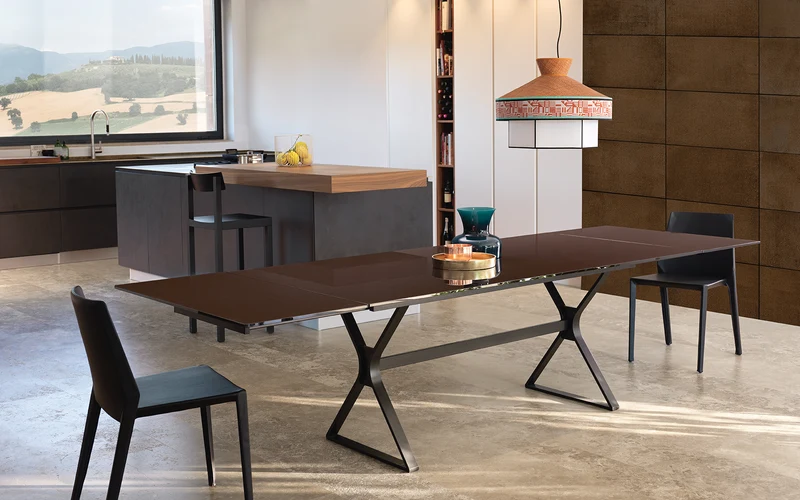 Table fixe - verre - Hype