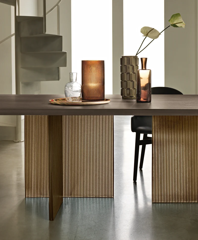 Table - Croix en verre - Big Waves