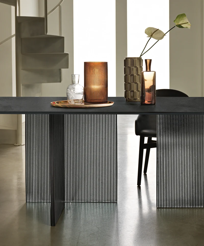 Table - Croix en verre - Big Waves