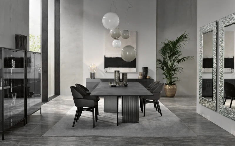 Table - Croix en verre - Big Waves
