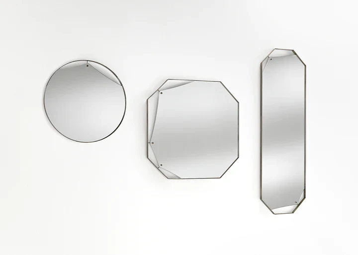 Miroir - Cadre métallique - Pinch