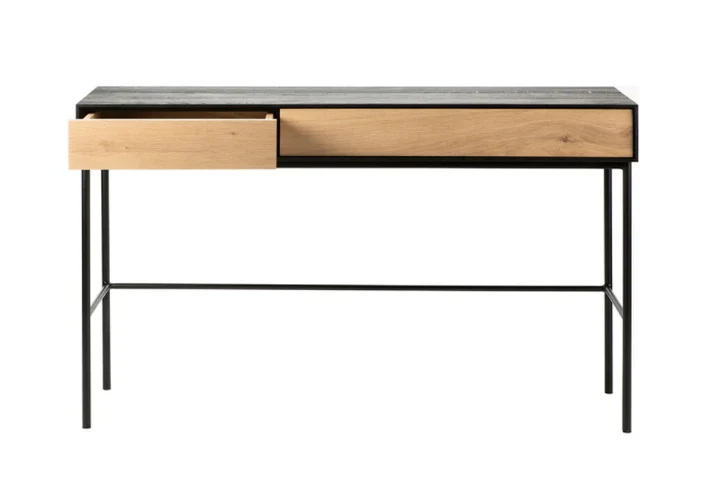 Bureau - Bois naturel ou noir - Black/whitebird