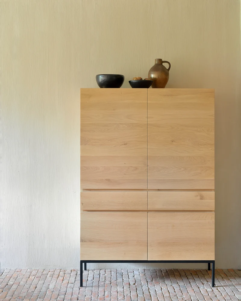 Buffet armoire - Chêne massif - Ligna