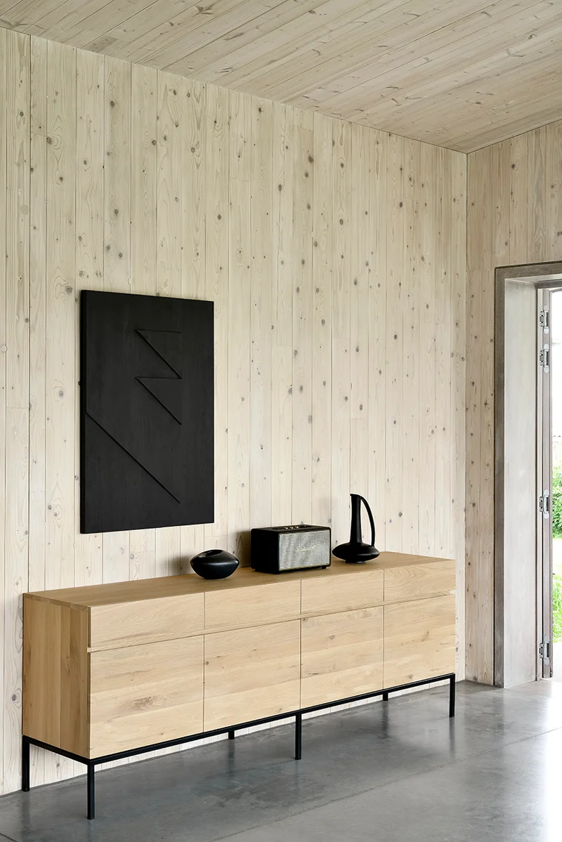 Buffet design - chêne massif - Ligna