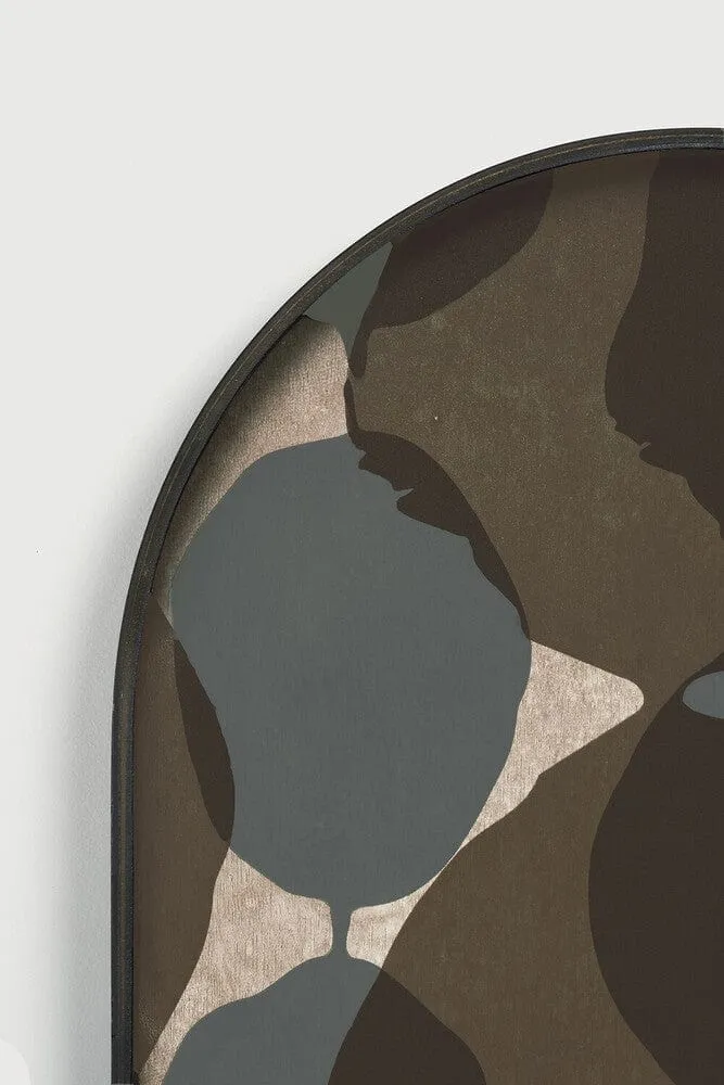 Ethnicraft Plateau en Verre Connected Dots - Oblong