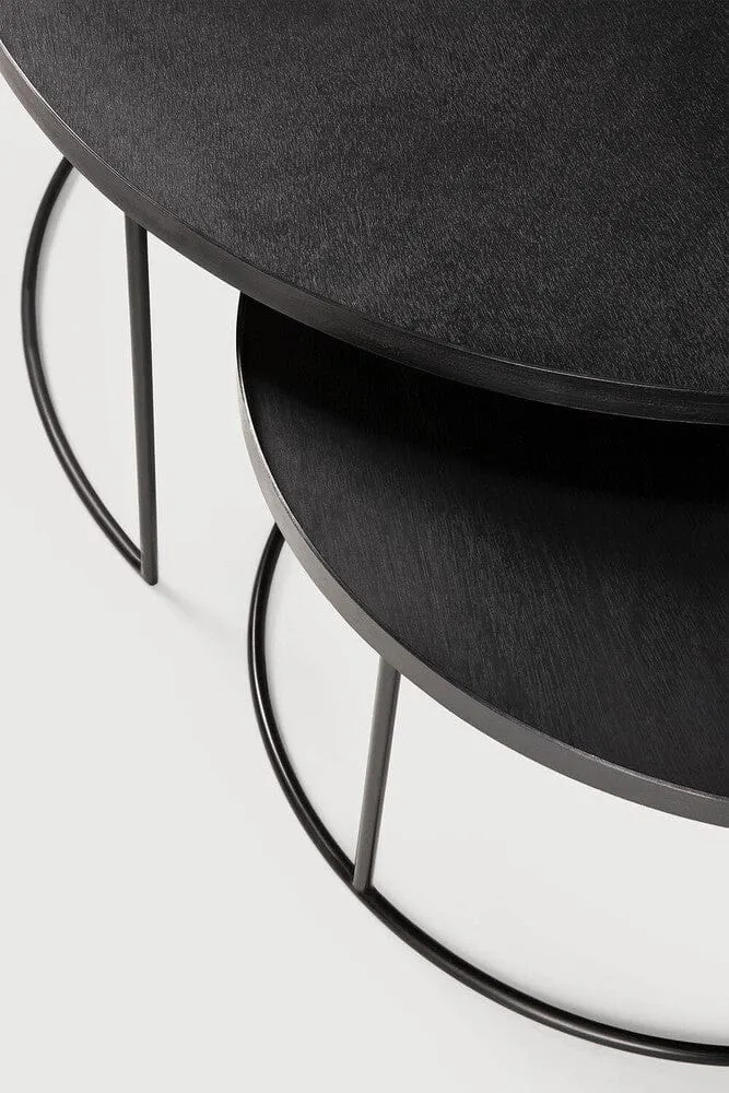 Ethnicraft Table Basse Tray – Rond (M/L)