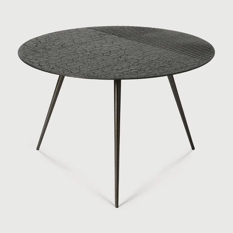 Ethnicraft Luna Linear Table Basse – Noir