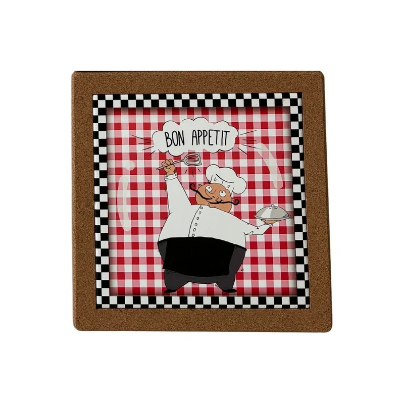 Dessous de plat, 24x24xH1,2CM
